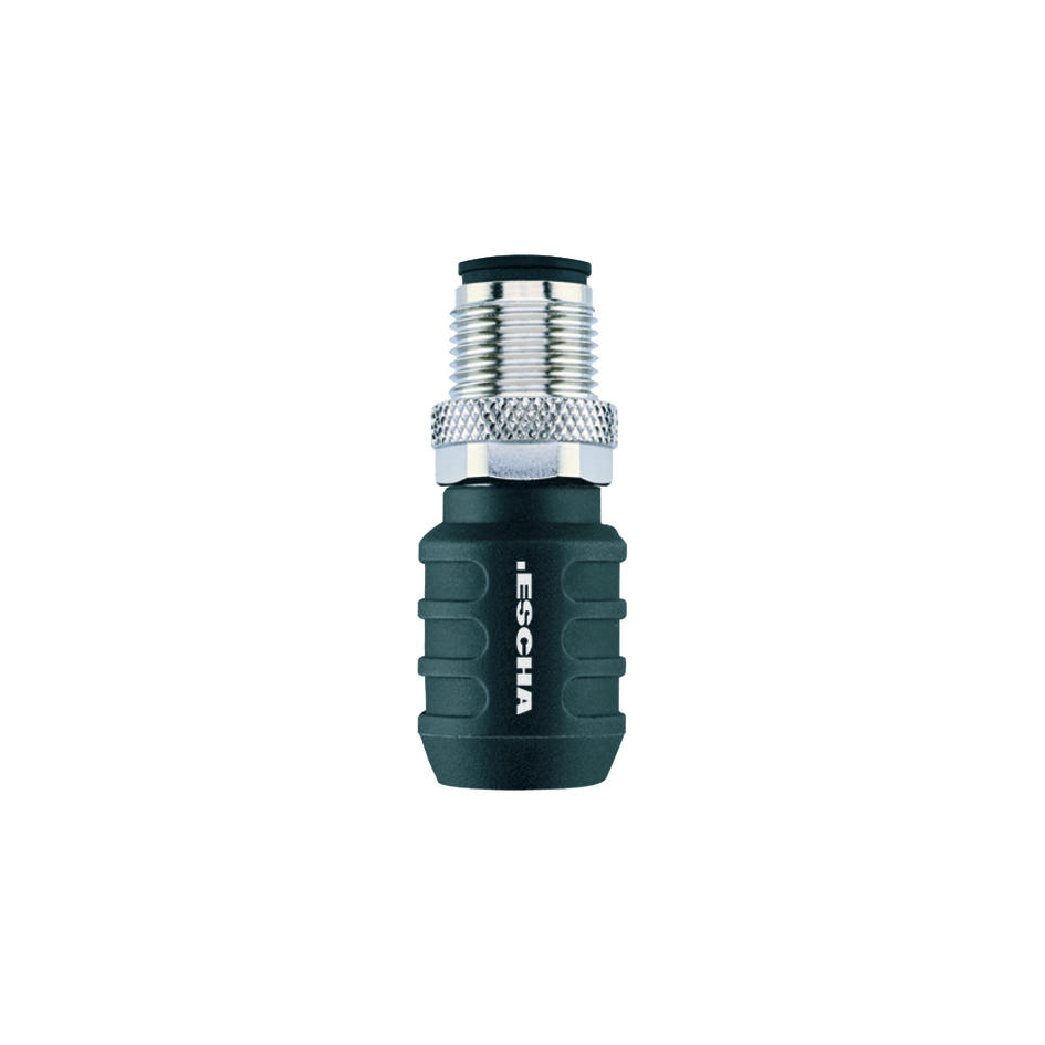 Termination connector, M12, male, straight, 5 poles, CANopen/DeviceNet