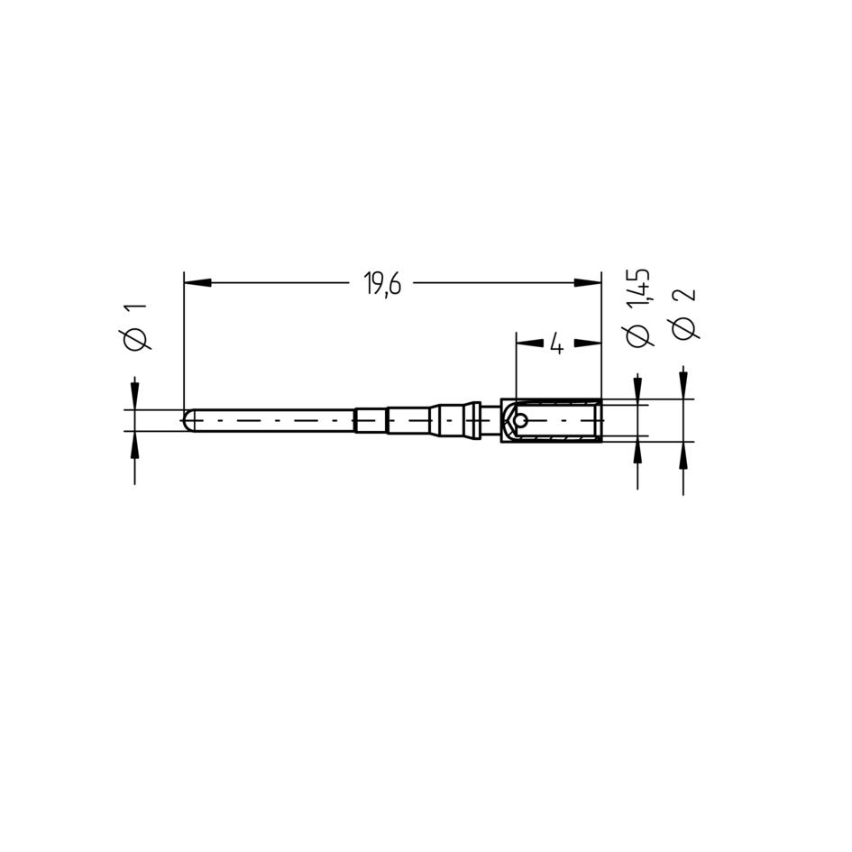 Connector pin, 0,75...1,0mm², AWG 18-16, QTY 25