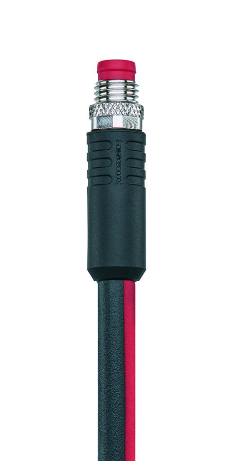 M8, female, straight, 4 poles, M8, male, straight, 4 poles, shielded, Industrial Ethernet