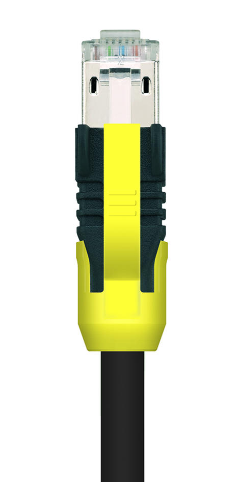 Unlocking clip, RJ45, yellow, QTY 10
