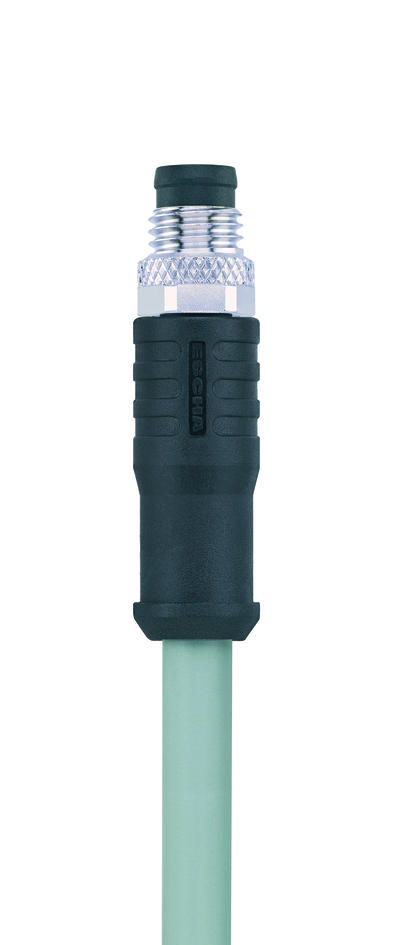 M8, Stecker, gerade, 5-polig, geschirmt, Sensor-/Aktorleitung