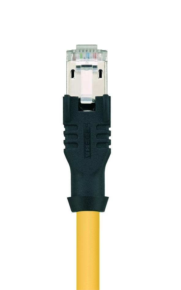 RJ45, Stecker, gerade, 8-polig, RJ45, Stecker, gerade, 8-polig, geschirmt, Industrial Ethernet 100 MBit/s