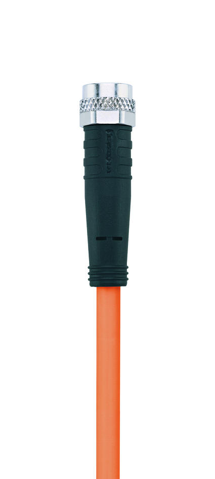 M8, female, straight, 3 poles, M8, male, straight, 3 poles, sensor-/actuator cable