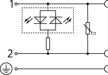 Field-wireable, Valve connector, housing style C, 2+PE, screw-/clamp contact