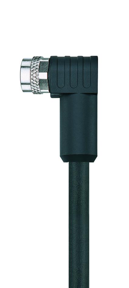 M8, female, angled, 8 poles, M8, male, straight, 8 poles, sensor-/actuator cable