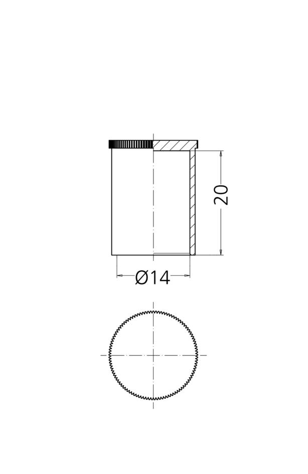 Dustproof-cap, M12, black, QTY 100