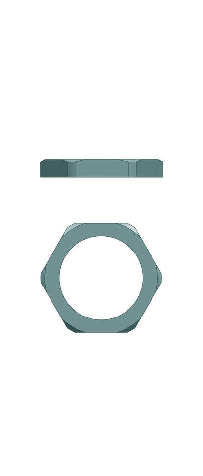 Spare nuts for receptacle, M16, A/F19