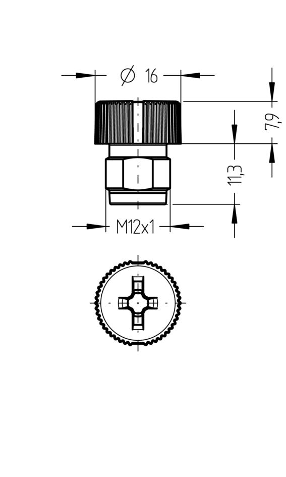 螺帽, M12 母头, 黄