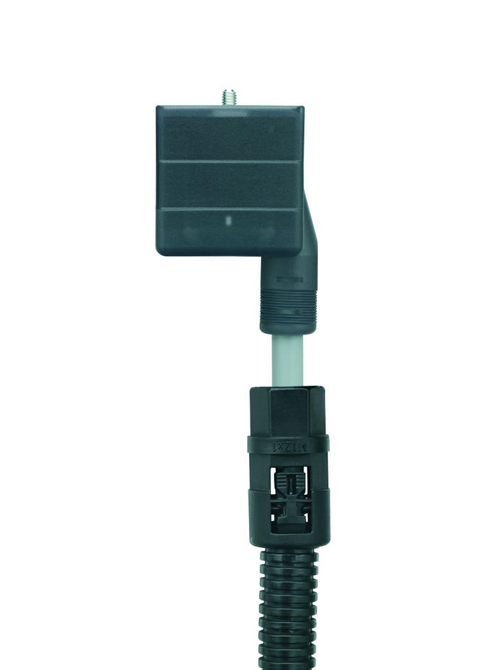 Ventilstecker, Bauform A, gerade, 2+PE, Sensor-/Aktorleitung