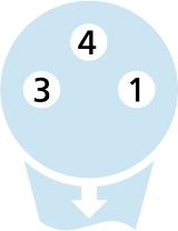 Ø8mm snap, Buchse, gewinkelt, 3-polig, Ø8mm snap, Stecker, gerade, 3-polig, Sensor-/Aktorleitung
