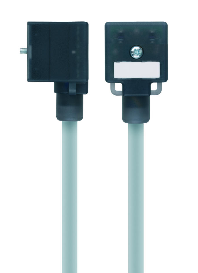 Ventilstecker, Bauform A, 2+PE gebrückt, Sensor-/Aktorleitung