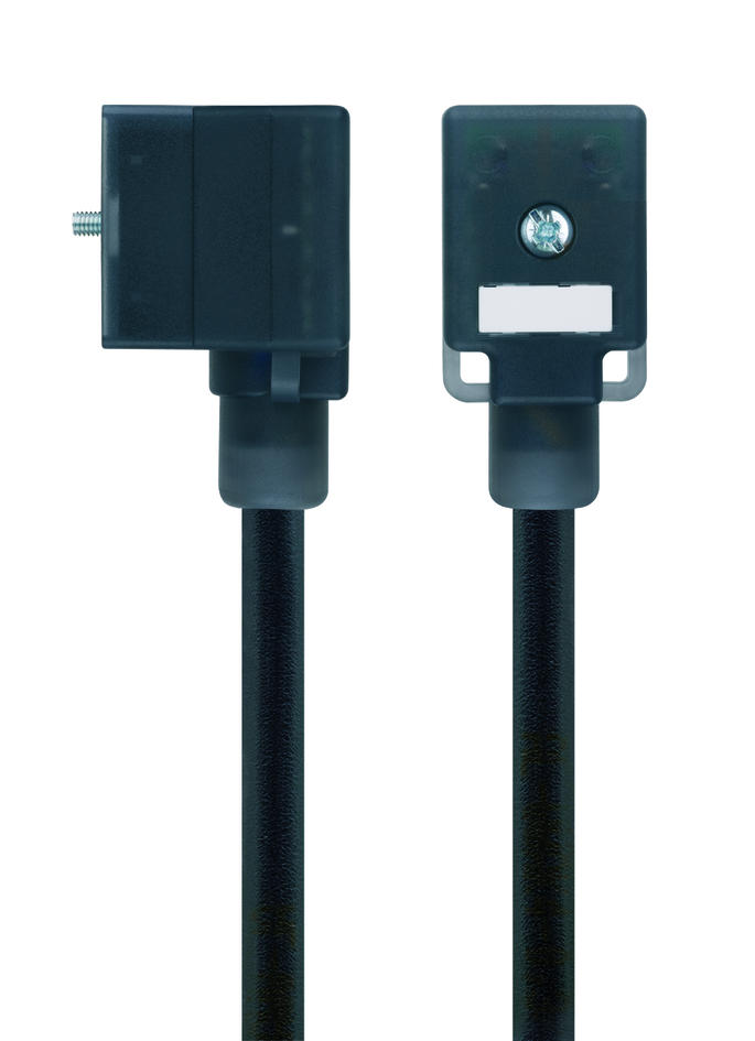 Ventilstecker, Bauform B, 2+PE, Sensor-/Aktorleitung