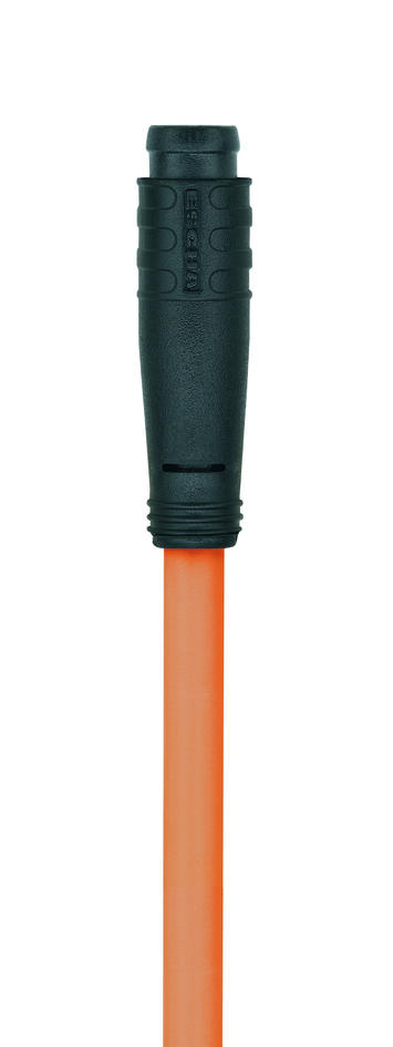 Ø8mm snap, male, straight, 3 poles, sensor-/actuator cable