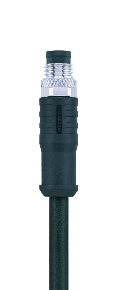 M8, female, straight, 3 poles, M8, male, straight, 3 poles, shielded, sensor-/actuator cable