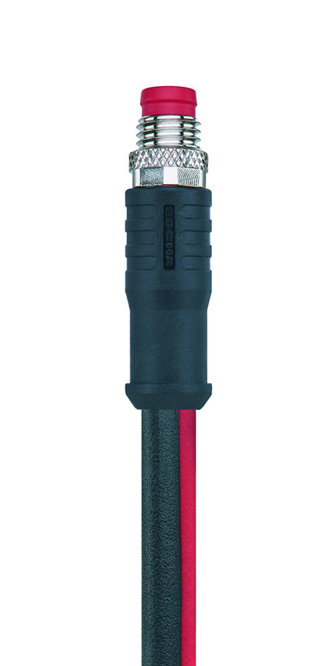 M8, female, straight, 4 poles, M8, male, straight, 4 poles, shielded, Industrial Ethernet