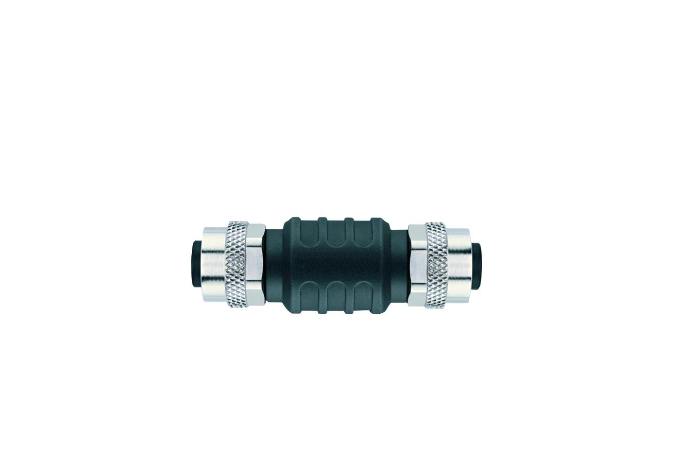 Adapter, M12, Buchse, gerade, 5-polig, M12, Buchse, gerade, 5-polig